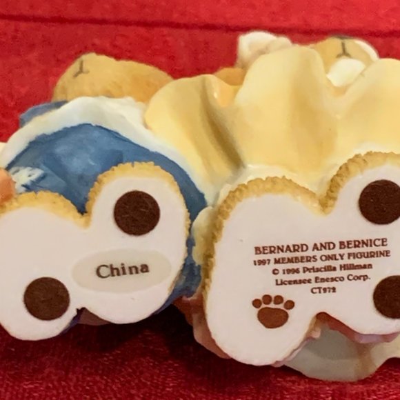 Cherished Teddies - Bernard & Bernice - w/Box - Membears  Members Only - Picture 6 of 6